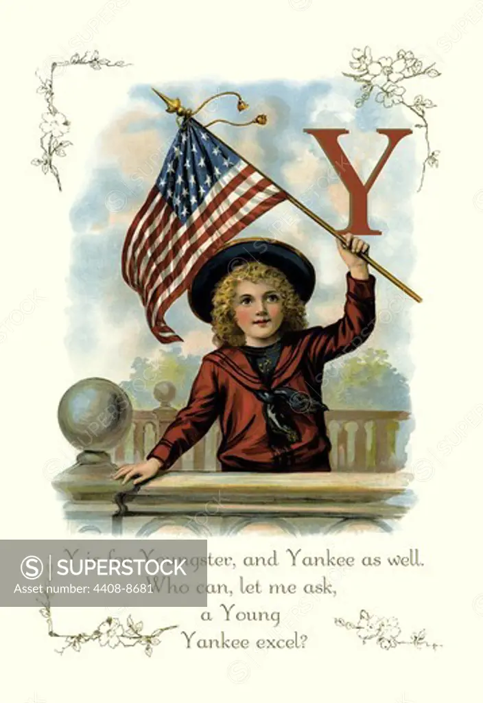 Y is for Youngster and Yankee, Alphabet Poetry