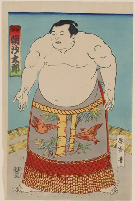 Sumo Wrestler, Japanese Prints