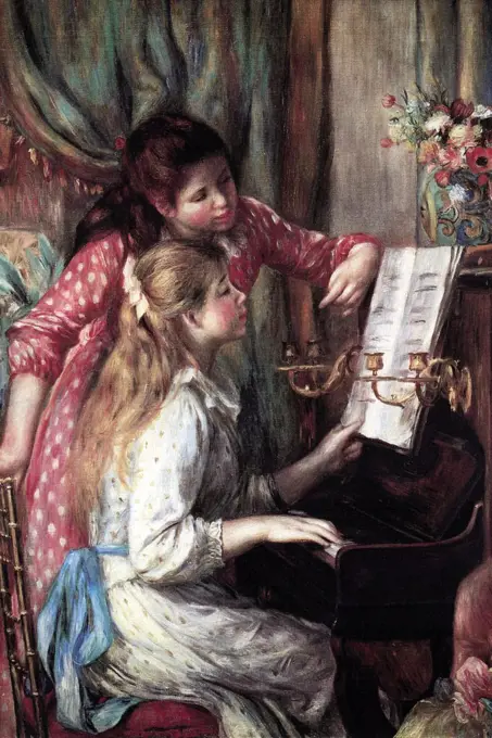 Girls at the Piano, Fine Art