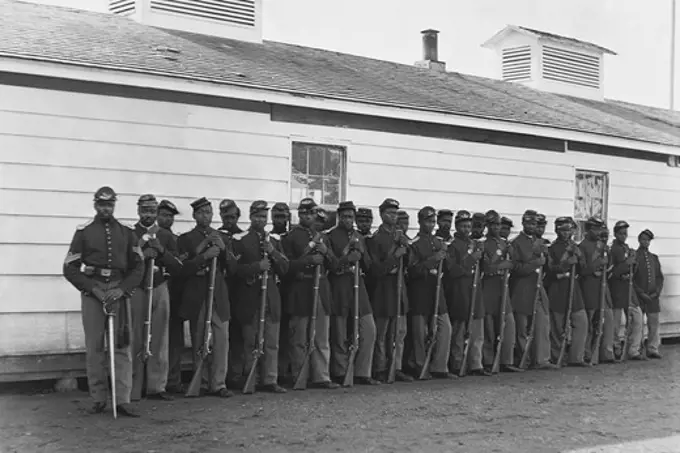 Colored Infantry, African-Americans