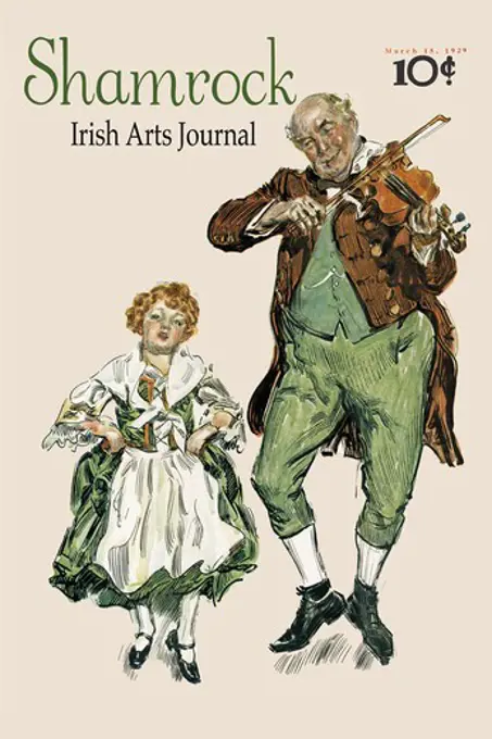 Shamrock Irish Arts Journal - 10 Cents, Irish