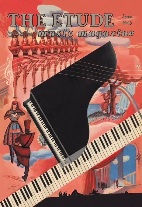 Etude - Keyboard Fantasy, Piano, Harpsichord & Organ