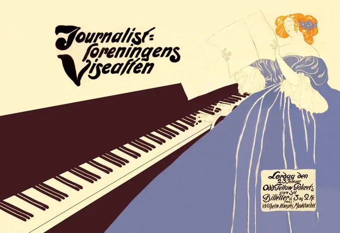 Journalist - Soreningens Viseaffen, Piano, Harpsichord & Organ