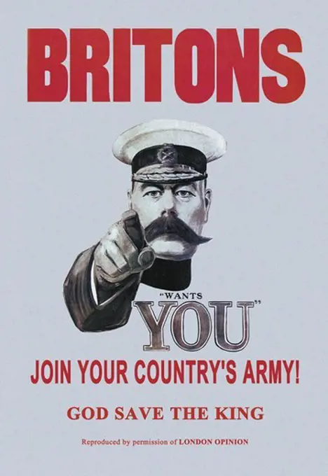 Britons: Join Your Country's Army, World War I