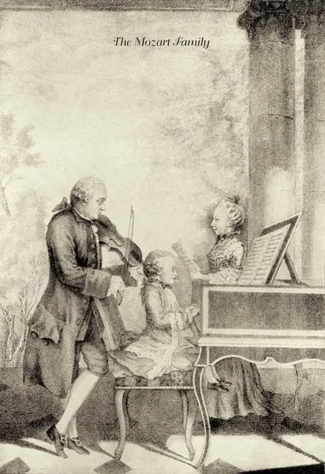 Mozart Family, Classical Composers