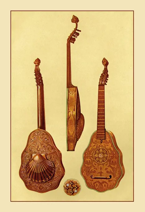 Queen Elizabeth's Lute, Renaissance Musical Instruments