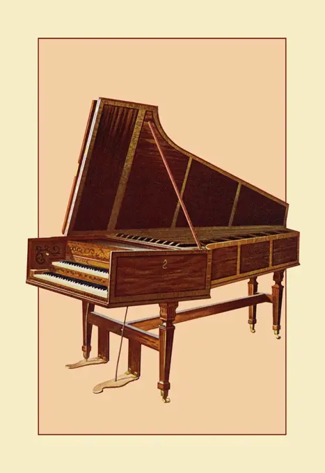 Empress Harpsichord, Renaissance Musical Instruments