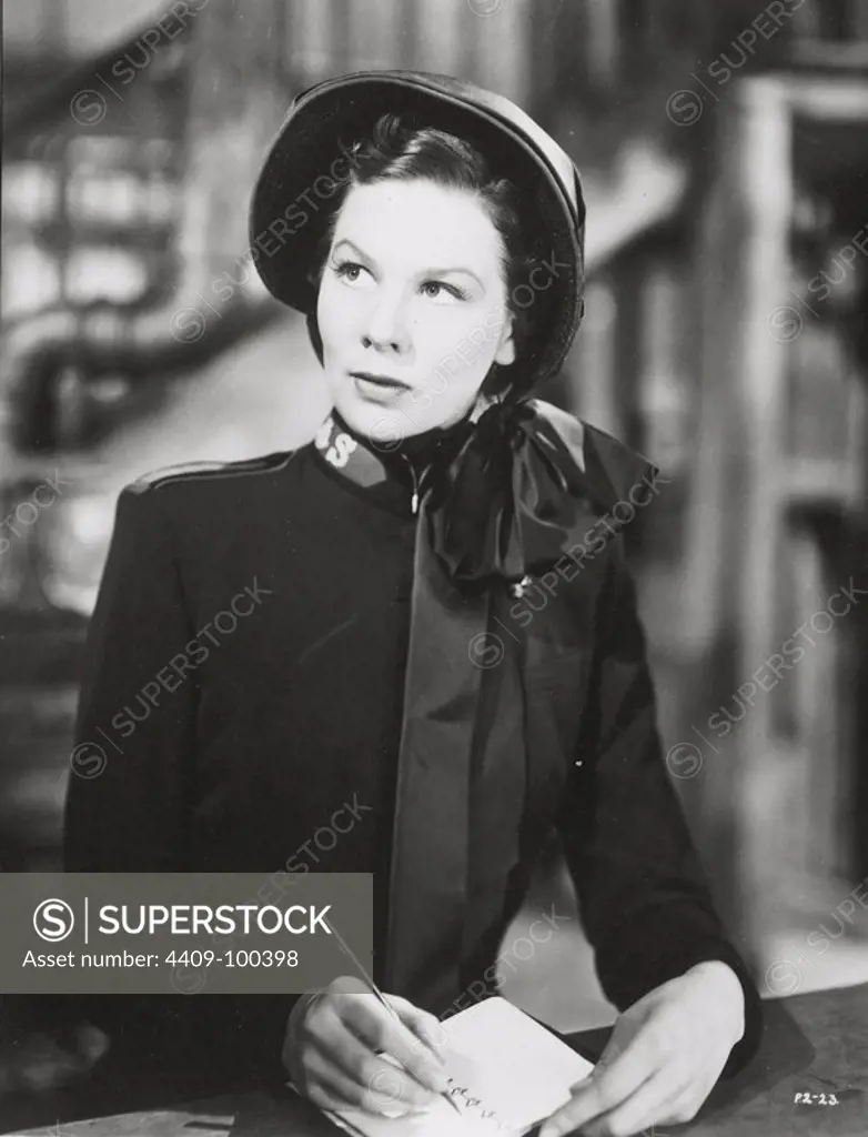 WENDY HILLER in MAJOR BARBARA (1941).