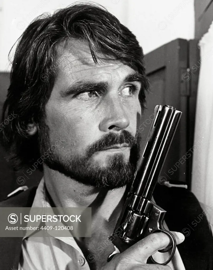 JAMES BROLIN in HIGH RISK (1981), directed by STEWART RAFFILL.