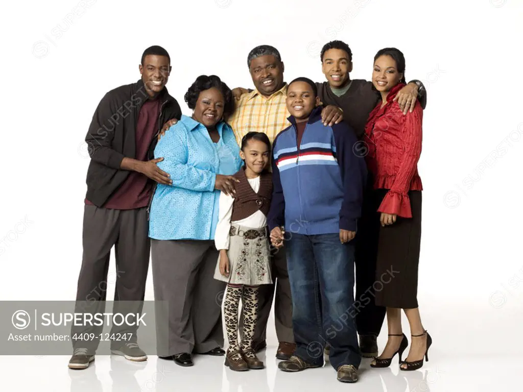 ALLEN PAYNE, CHINA ANNE MCCLAIN, LARRAMIE DOC SHAW, LANCE GROSS, CASSI DAVIS and LAVAN DAVIS in HOUSE OF PAYNE (2006) -Original title: HOUSE OF PAYNE-TV-, directed by TYLER PERRY.