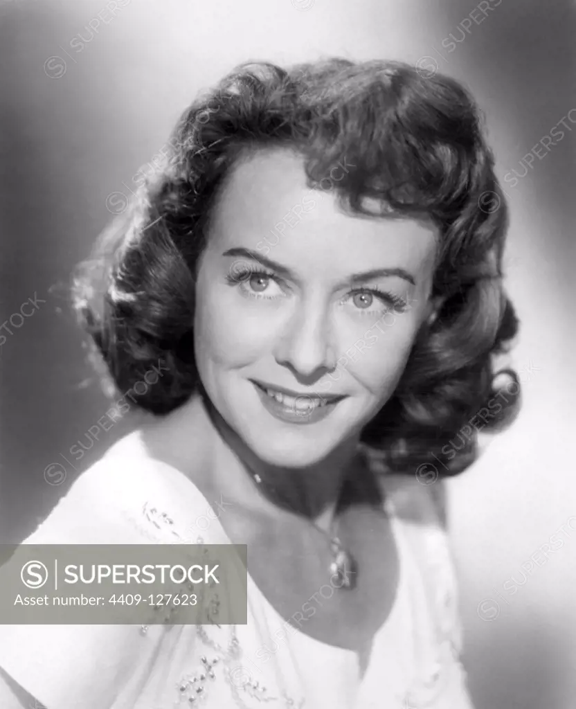 PAULETTE GODDARD in THE STRANGER CAME HOME (1954), directed by TERENCE FISHER.