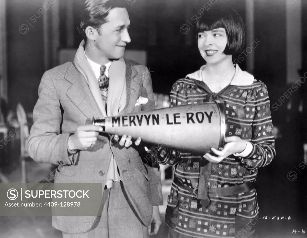 MERVYN LEROY and COLLEEN MOORE in OH KAY! (1928), directed by MERVYN LEROY.