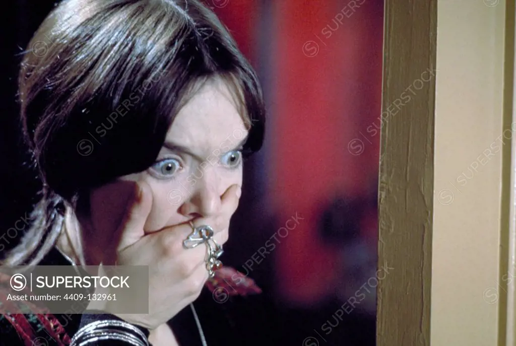 PAMELA FRANKLIN in THE LEGEND OF HELL HOUSE (1973), directed by JOHN HOUGH.