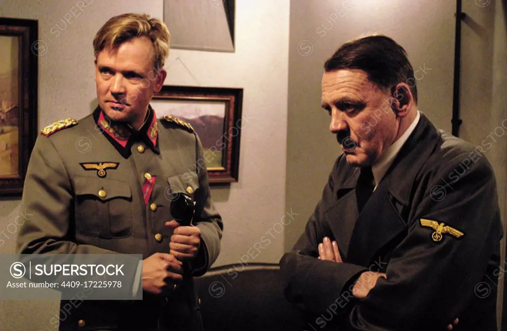 BRUNO GANZ in THE DOWNFALL: HITLER AND THE END OF THE THIRD REICH (2004) -Original title: DER UNTERGANG-, directed by OLIVER HIRSCHBIEGEL.