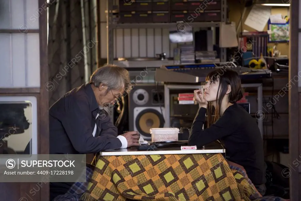 RINKO KIKUCHI and MIN TANAKA in MAP OF THE SOUNDS OF TOKYO (2009), directed by ISABEL COIXET.