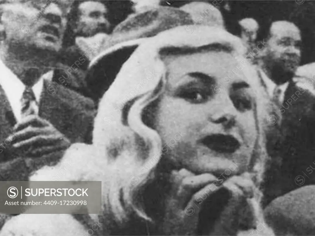 Carmen Broto Buil (1922-1949), prostituta española asesinada en Barcelona.  - SuperStock