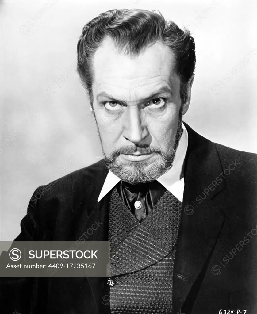 VINCENT PRICE in THE HAUNTED PALACE (1963), directed by ROGER CORMAN.