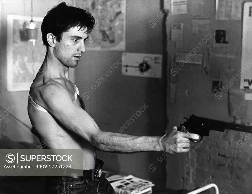 ROBERT DE NIRO in TAXI DRIVER (1976), directed by MARTIN SCORSESE.