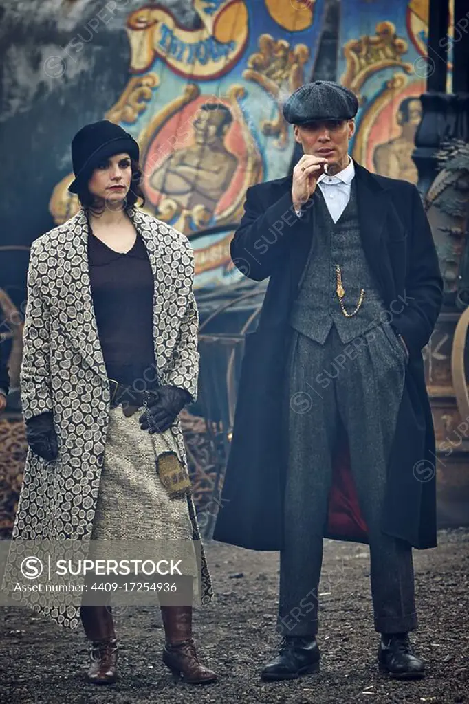 CILLIAN MURPHY and CHARLOTTE RILEY in PEAKY BLINDERS (2013), directed by STEVEN KNIGHT. Season 2 Episodie 4.