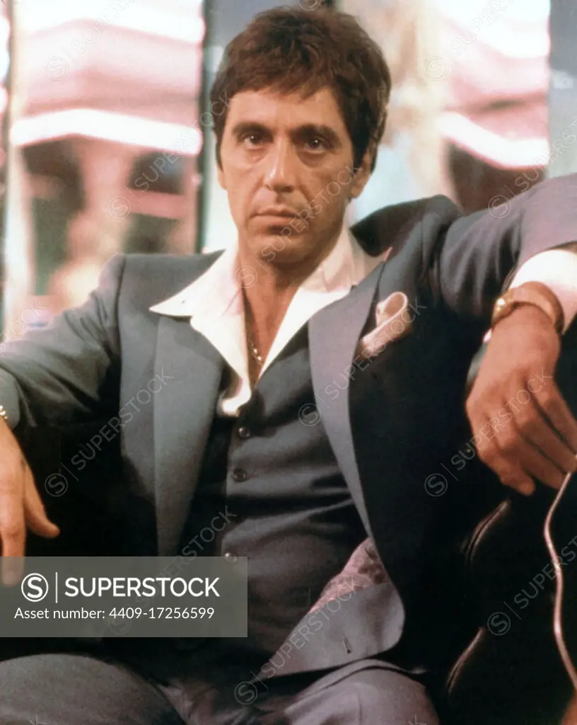 AL PACINO in SCARFACE (1983), directed by BRIAN DE PALMA.