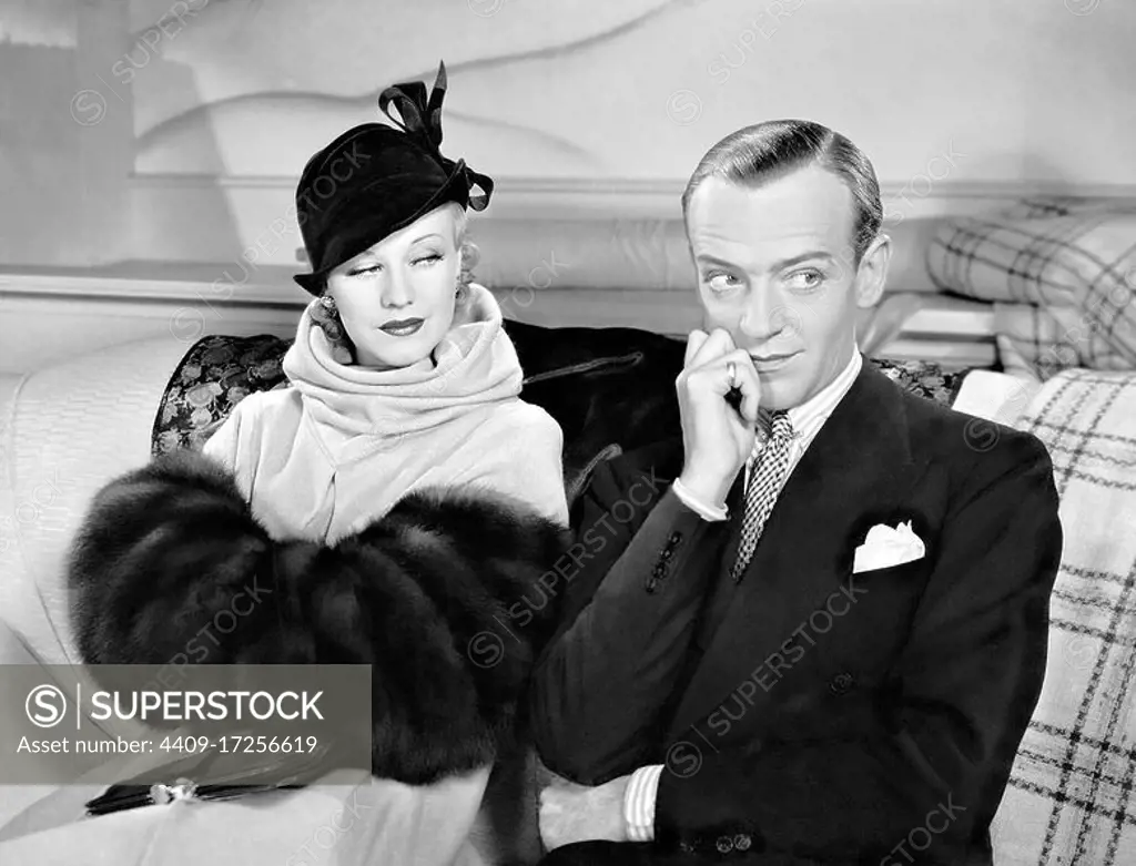 GINGER ROGERS and FRED ASTAIRE in ROBERTA (1935), directed by WILLIAM A. SEITER.