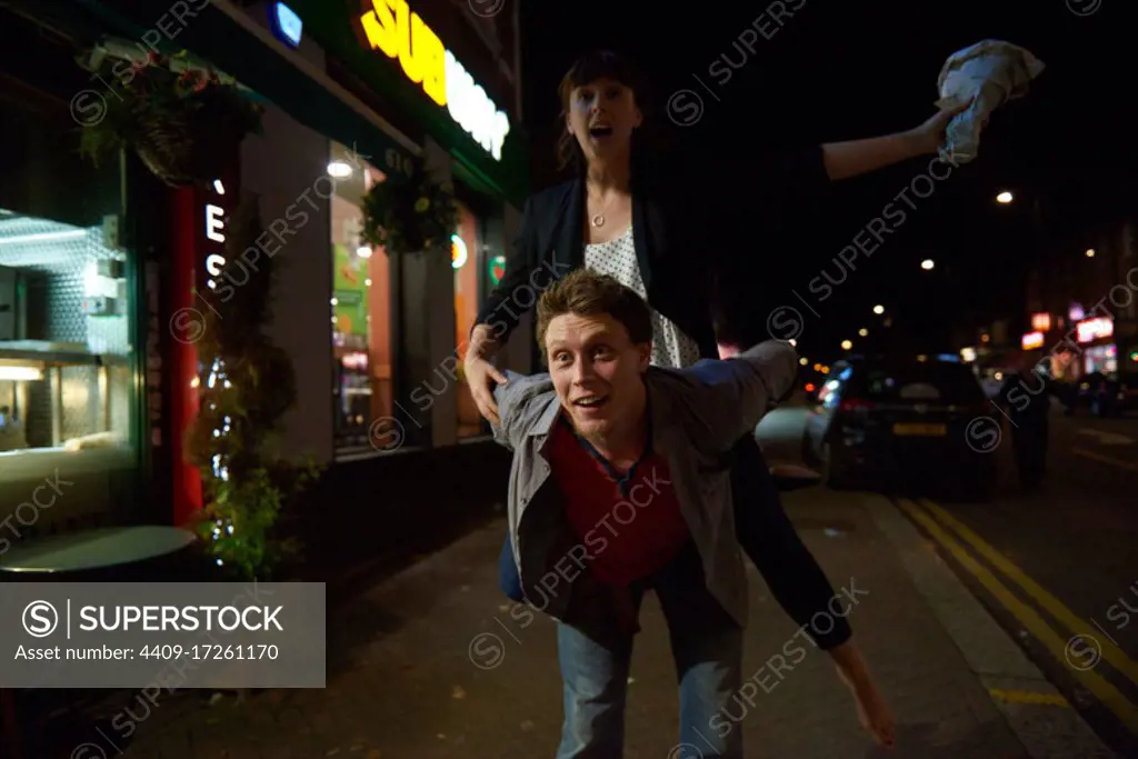 GEORGE MACKAY and ALEXANDRA ROACH in A GUIDE TO SECOND DATE SEX (2019), directed by RACHEL HIRONS.