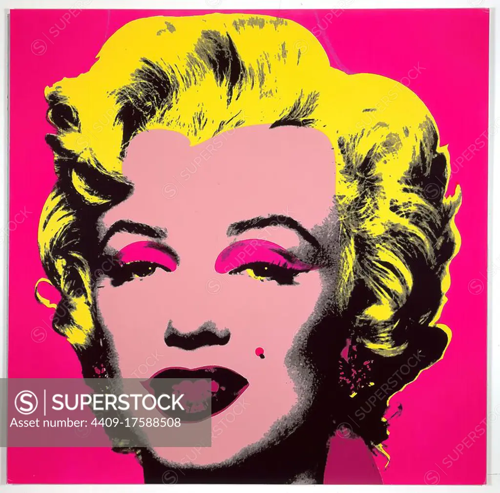 Marilyn Monroe (Marilyn). Andy Warhol (American, 1928-1987); printed by Aetna Silkscreen Products (American 20th century); published by Factory Additions (American, 20th century). Date: 1967. Dimensions: 914 x 914 mm. Color screenprint on cream card. Origin: United States. Museum: The Chicago Art Institute, Chicago, USA.