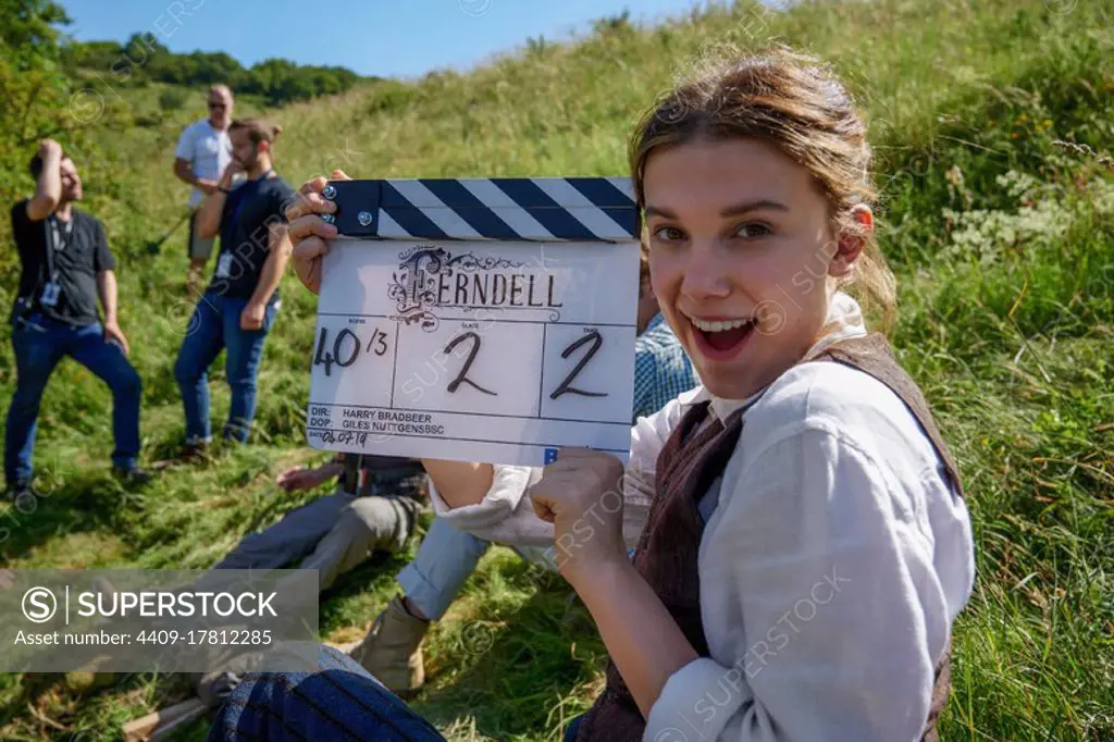 MILLIE BOBBY BROWN in ENELA HOLMES (2020), directed by HARRY BRADBEER.