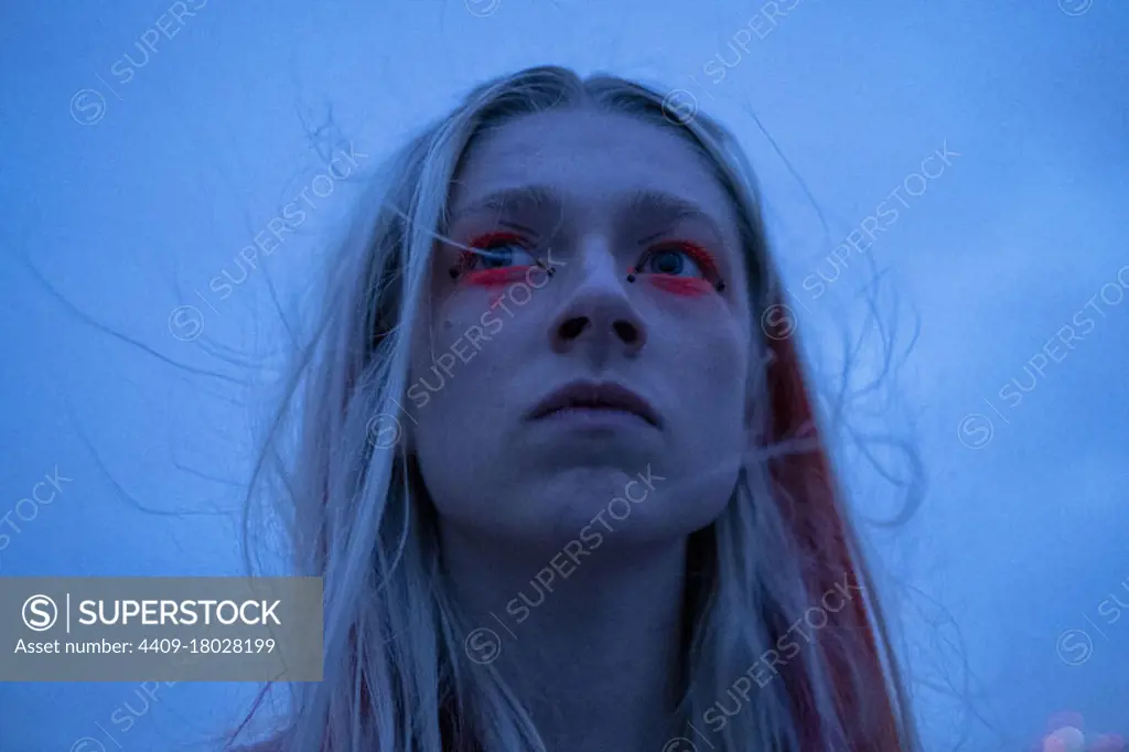 HUNTER SCHAFER in EUPHORIA (2019), directed by SAM LEVINSON.