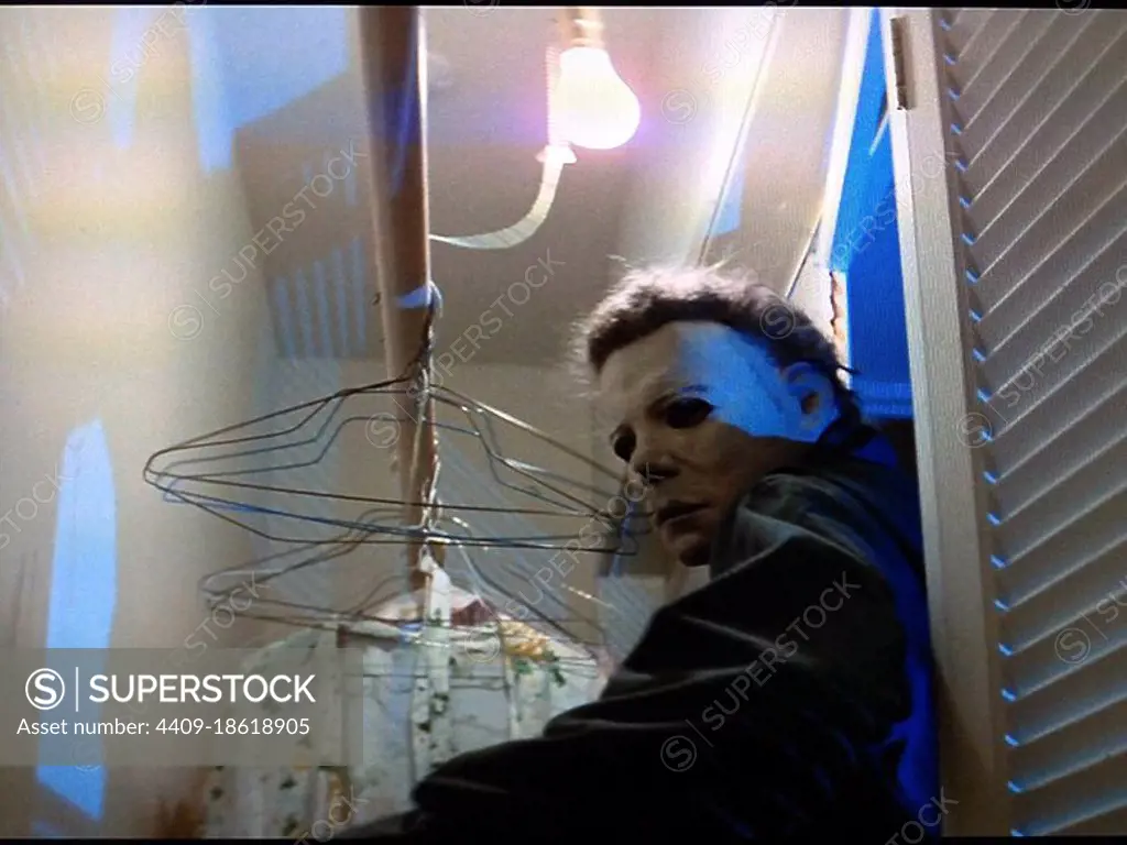 NICK CASTLE in HALLOWEEN (1978), directed by JOHN CARPENTER.