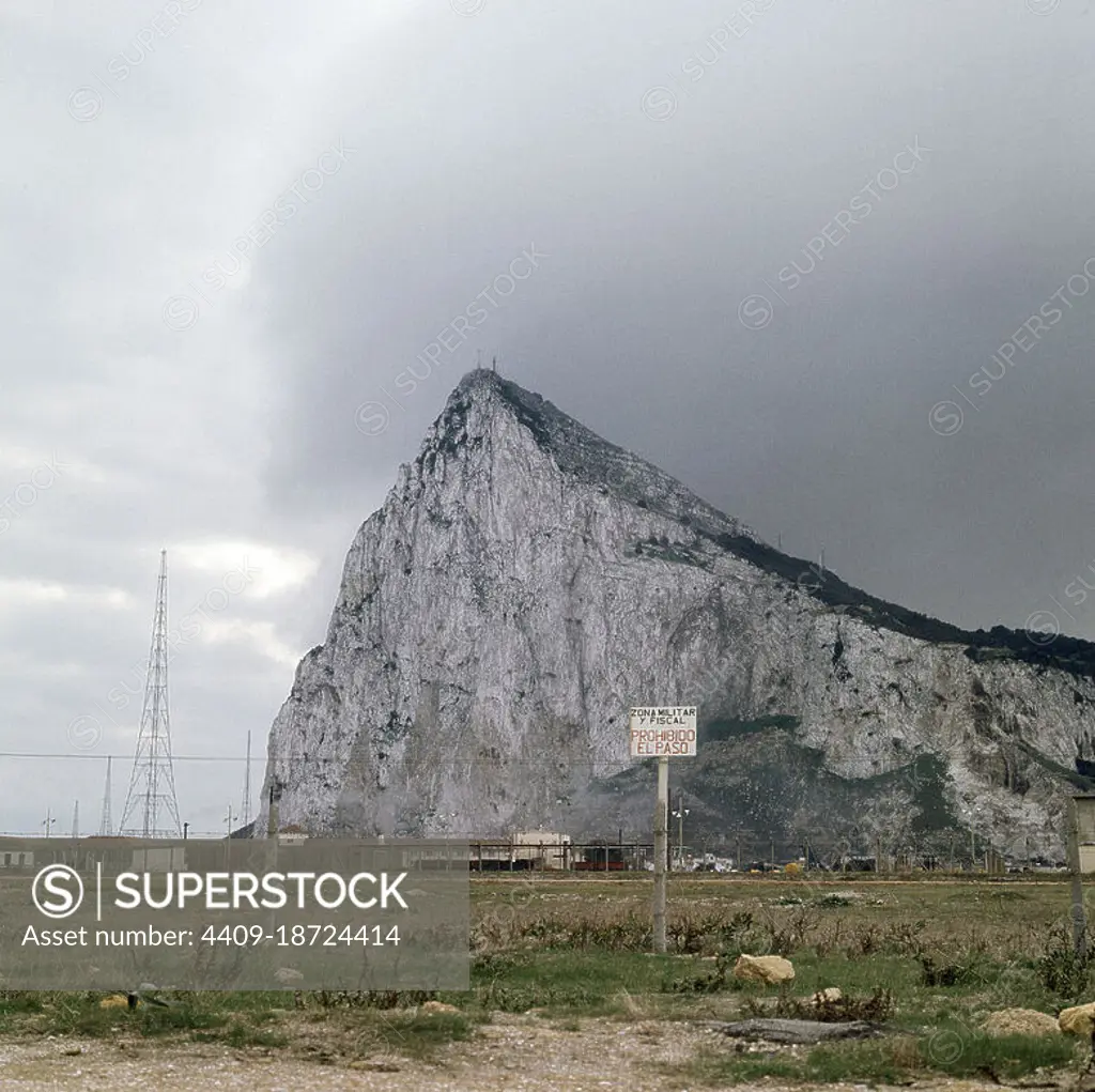 EL PEÑON DE GIBRALTAR - FOTO AÑOS 60. Location: EXTERIOR. GIBRALTAR.