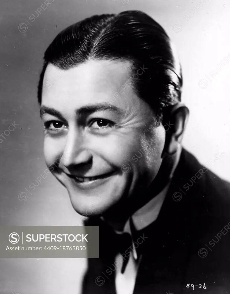 ROBERT YOUNG in SECRET AGENT (1936), directed by ALFRED HITCHCOCK.