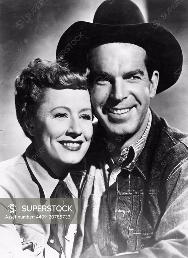 FRED MACMURRAY and IRENE DUNNE in NEVER A DULL MOMENT (1950), directed by GEORGE MARSHALL.