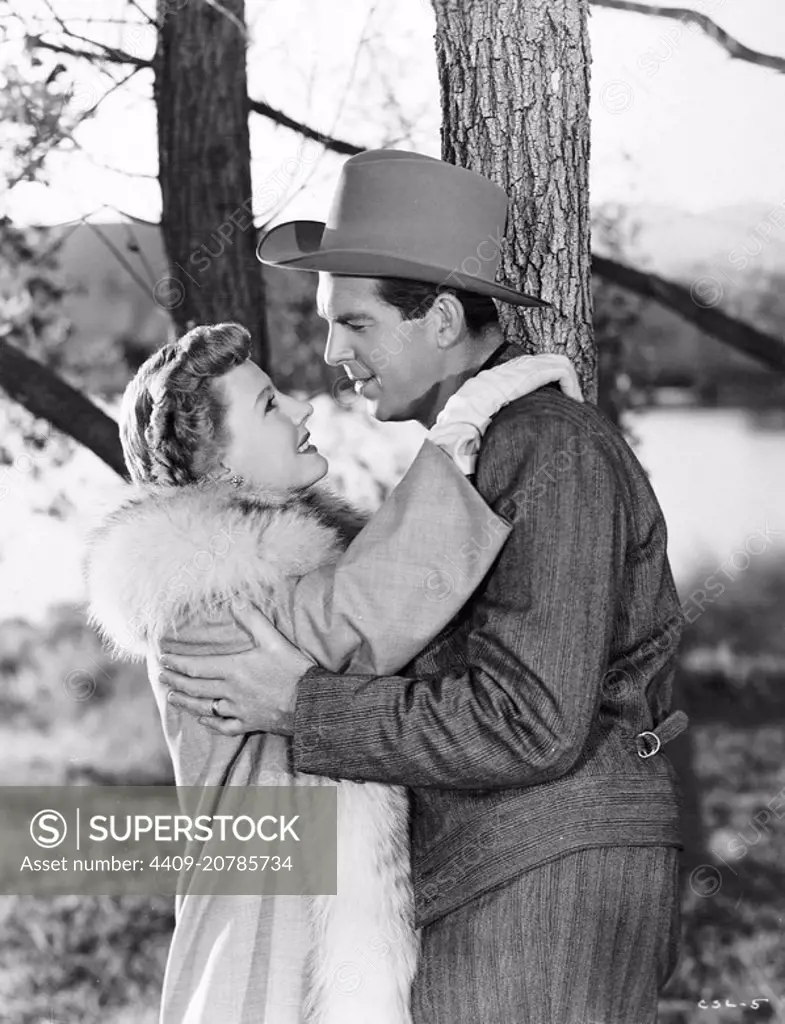 FRED MACMURRAY and IRENE DUNNE in NEVER A DULL MOMENT (1950), directed by GEORGE MARSHALL.