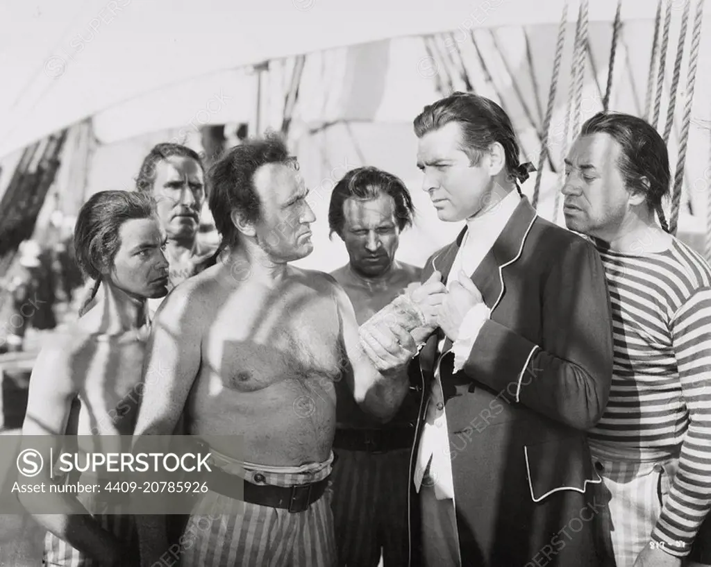 CLARK GABLE in MUTINY ON THE BOUNTY (1935), directed by FRANK LLOYD.