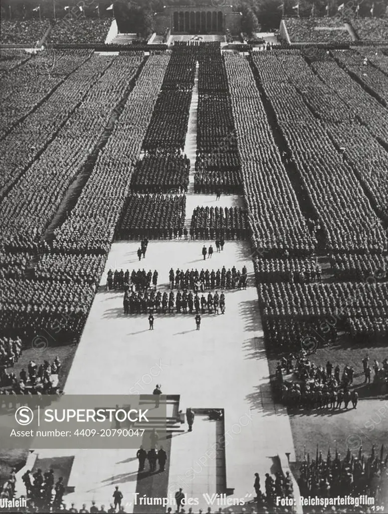 TRIUMPH OF THE WILL (1935) -Original title: TRIUMPH DES WILLENS-, directed by LENI RIEFENSTAHL.