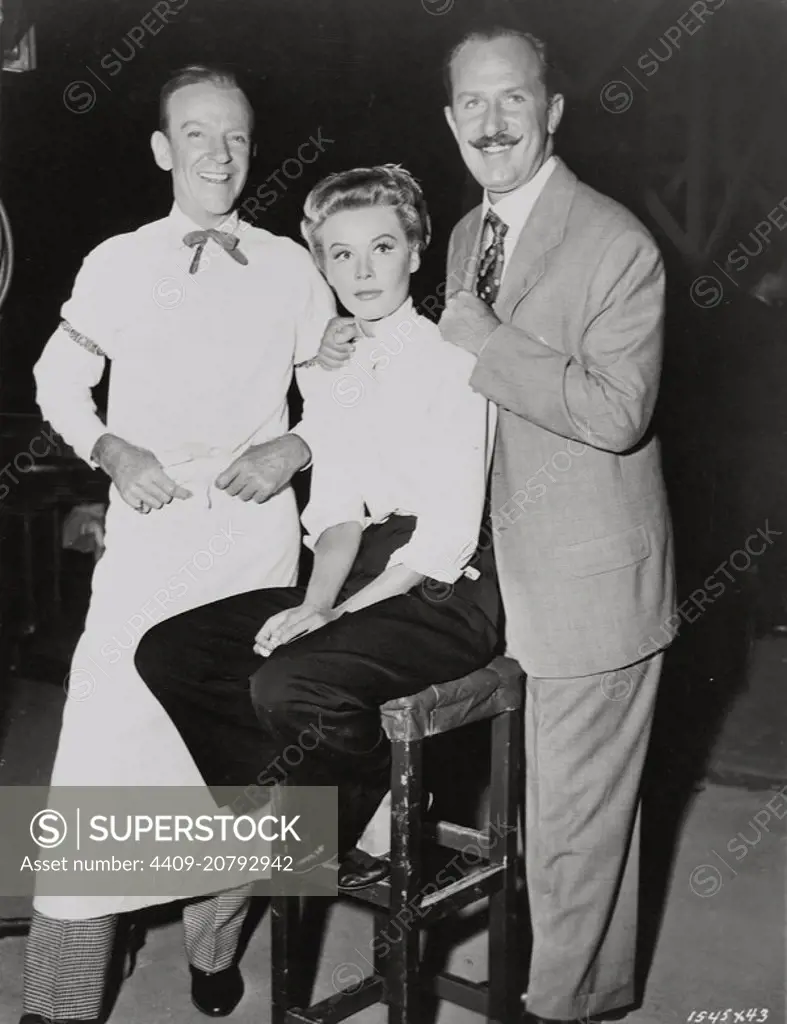 KEENAN WYNN, FRED ASTAIRE and VERA-ELLEN in THE BELLE OF NEW YORK (1952), directed by CHARLES WALTERS.