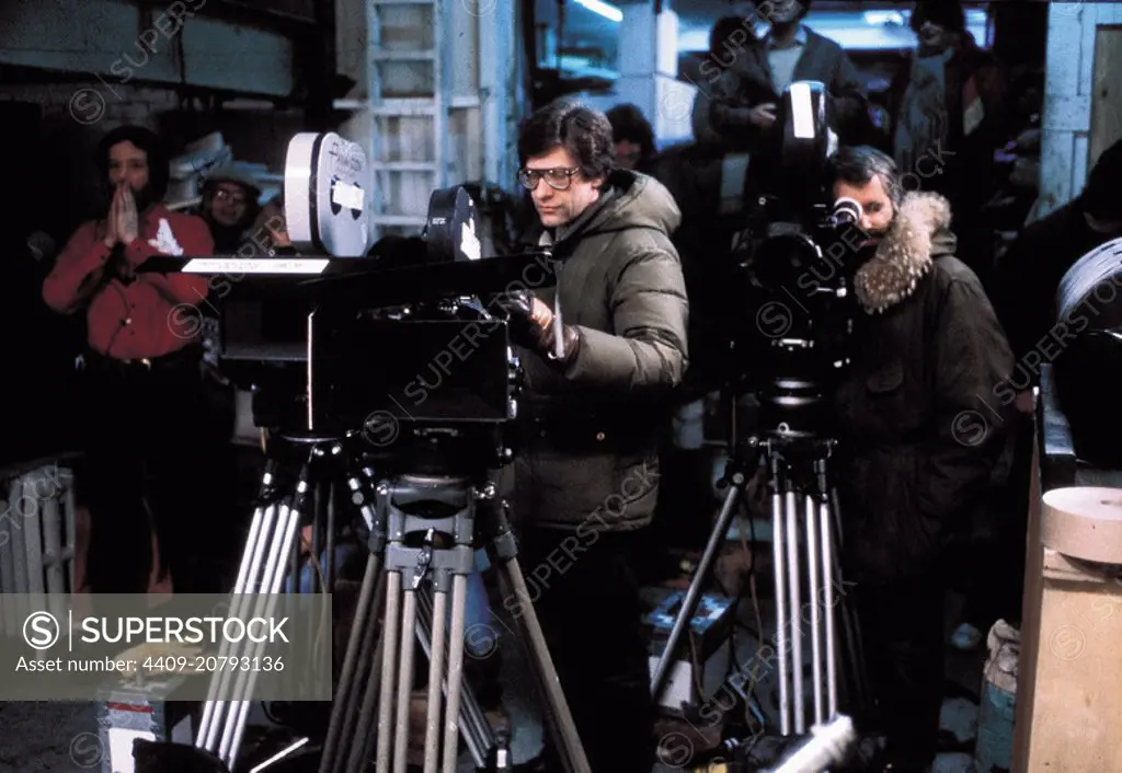 DAVID CRONENBERG in VIDÉODROME (1983), directed by DAVID CRONENBERG.