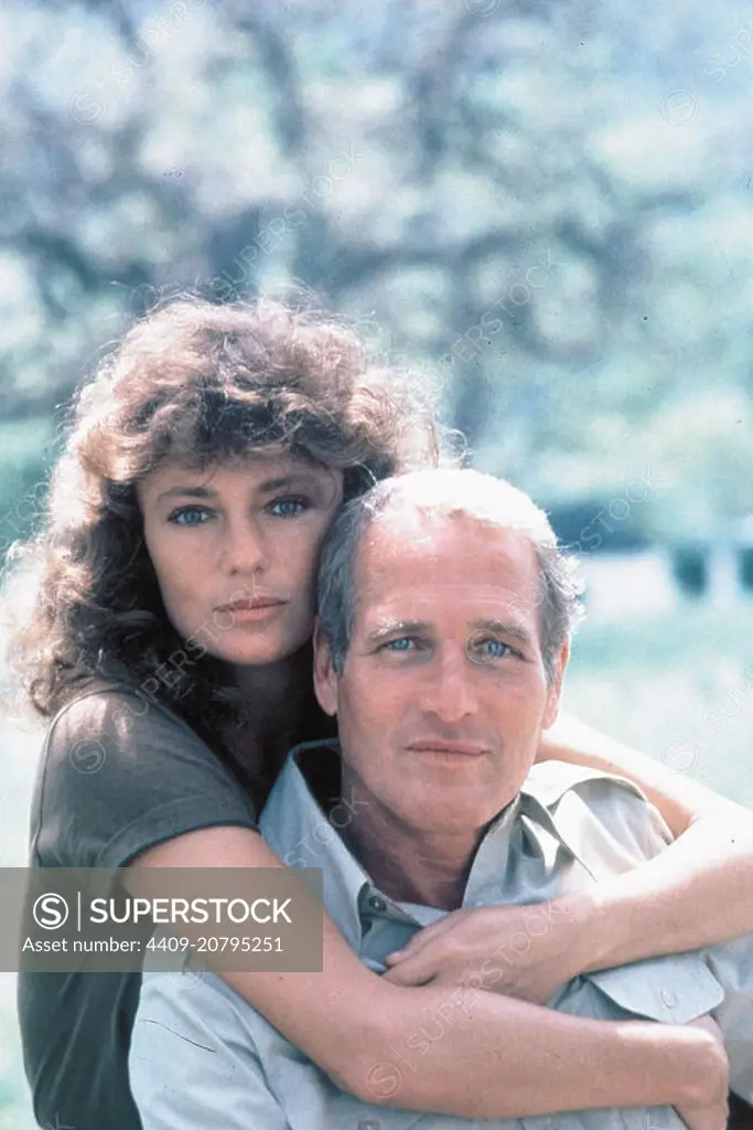 JACQUELINE BISSET and PAUL NEWMAN in WHEN TIME RAN OUT.. (1980), directed by JAMES GOLDSTONE.