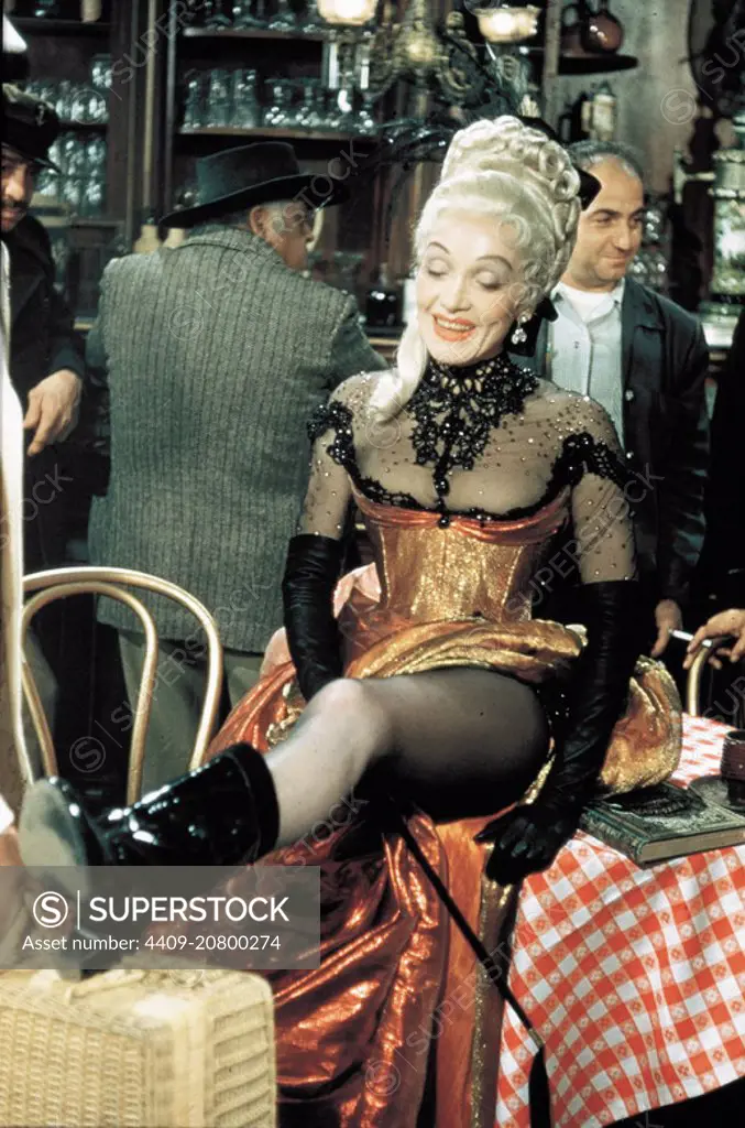 MARLENE DIETRICH in AROUND THE WORLD IN EIGHTY DAYS (1956), directed by MICHAEL ANDERSON.