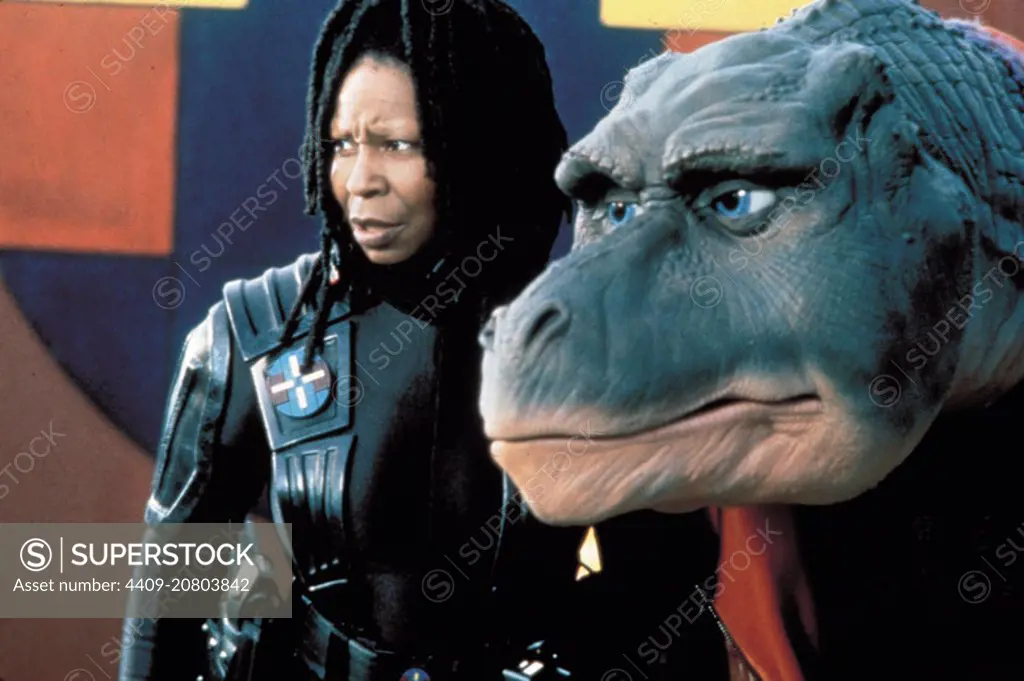 WHOOPI GOLDBERG in THEODORE REX (1995), directed by JONATHAN BETUEL.