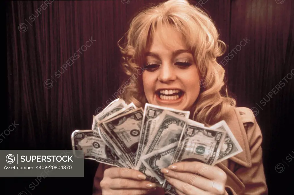 GOLDIE HAWN in THE HEIST (1971) -Original title: DOLLARS-, directed by RICHARD BROOKS.