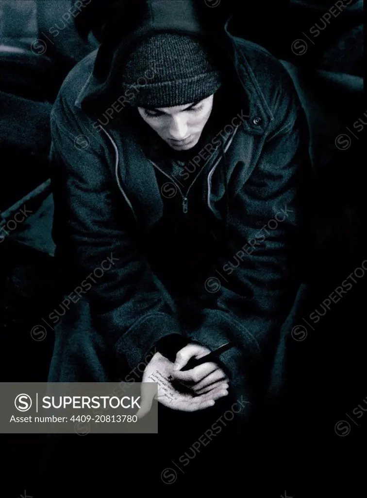 EMINEM in 8 MILE (2002), directed by CURTIS HANSON.