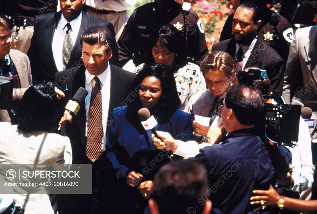 ALEC BALDWIN and WHOOPI GOLDBERG in GHOSTS OF MISSISSIPPI (1996), directed by ROB REINER.