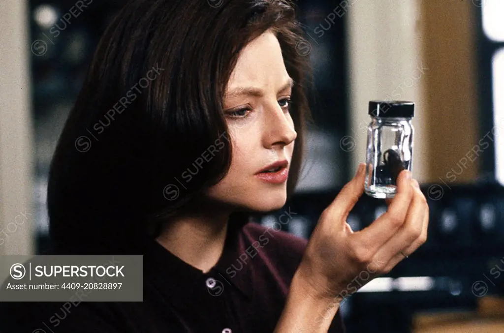 JODIE FOSTER in THE SILENCE OF THE LAMBS (1991), directed by JONATHAN DEMME.