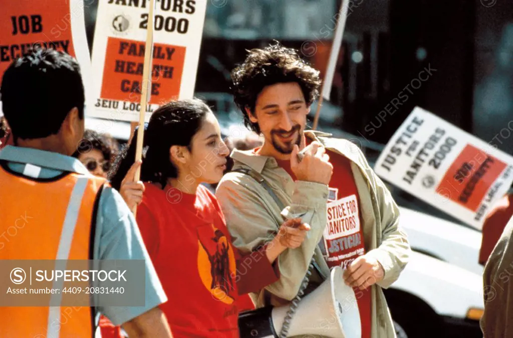 ADRIEN BRODY and PILAR PADILLA in BREAD AND ROSES (2000), directed by KEN LOACH.