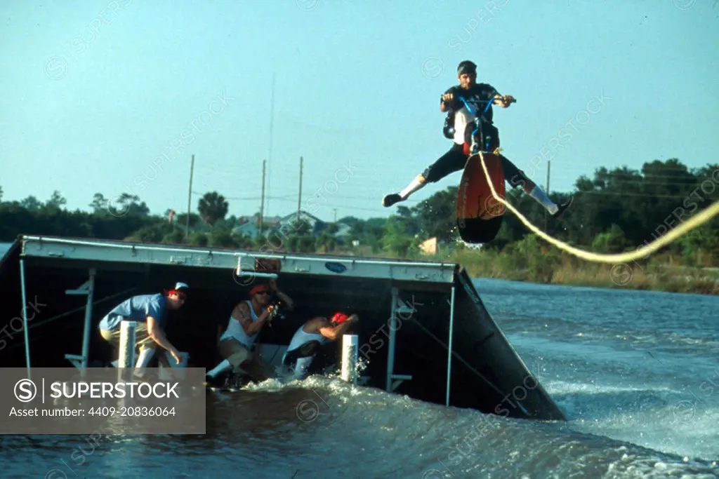 CHRIS PONTIUS, EHREN MCHEHEY, RYAN DUNN and MATT HOFFMAN in JACKASS, THE MOVIE (2002), directed by JEFF TREMAINE.