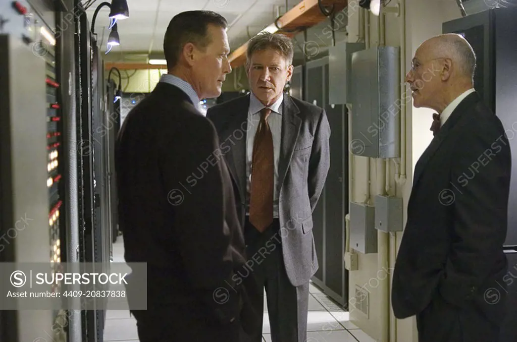 HARRISON FORD, ALAN ARKIN and ROBERT PATRICK in FIREWALL (2006), directed by RICHARD LONCRAINE.