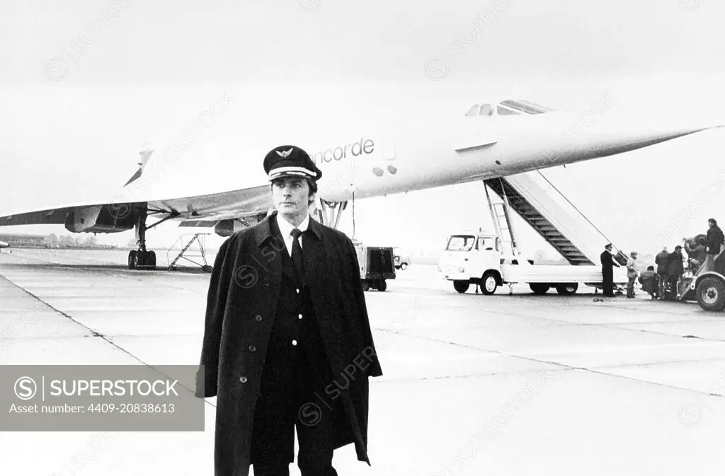 ALAIN DELON in THE CONCORDE: AIRPORT '79 (1979), directed by DAVID LOWELL RICH.