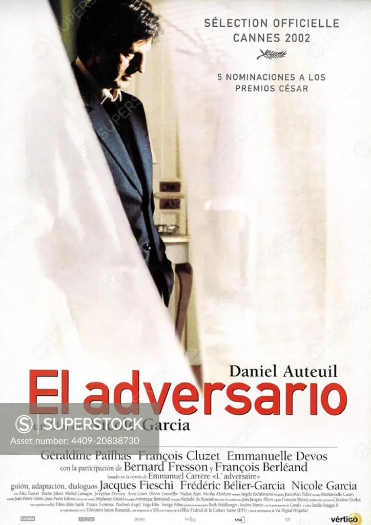 THE ADVERSARY (2002) -Original title: L' ADVERSAIRE-, directed by NICOLE GARCIA.